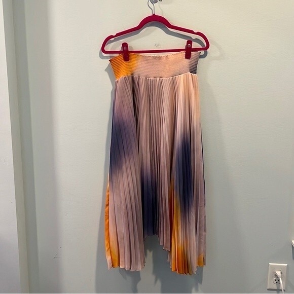 A.LC. “Sonali” dip dye shark bite hem skirt M - Picture 7 of 7